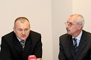 Franc Kangler, župan Maribora in Srečko Pirtovšek, glavni in odgovorni urednik Založbe Kapital