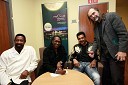 The Commodores in Dragan Bulič, glasbeni urednik na Valu 202