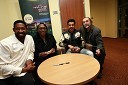 The Commodores in Dragan Bulič, glasbeni urednik na Valu 202