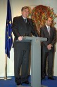 Dr. Danilo Türk, predsednik Republike Slovenije in Janez Janša, predsednik Vlade Republike Slovenije
	