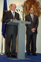 France Cukjati, predsednik Državnega zbora Republike Slovenije in dr. Danilo Türk, predsednik Republike Slovenije