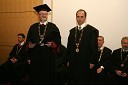 Dr. Ivan Rozman, rektor Univerze v Mariboru in izr. prof. dr. Rajko Knez, dekan Pravne fakultete