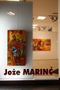 Otvoritev slikarske razstave Jožeta Marinča