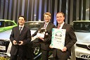 Danilo Ferjančič in Wilfried Weitgasser, direktorja Porsche Slovenija d.o.o. ter Frenk Tavčar, vodja programa Audi v Sloveniji