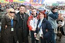 Damijan Koletnik, direktor Dravskih elektrarn Maribor in predsednik Nadzornega sveta Telekoma Slovenije z ženo Sandro in Boris Novak svetovalec poslovodstva Pošte Slovenije