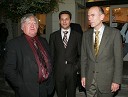 Tone Partljič, predsednik Sveta Borštnikovega srečanja; Danilo Rošker, direktor SNG Maribor in Janez Drnovšek, predsednik republike Slovenije