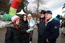 Franc Kangler, župan Maribora z ženo Tanjo in hčerko Mašo ter Matjaž Zamoškar, župan Slovenj Gradca