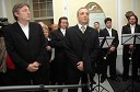 Vasko Simoniti, minister za kulturo in Damjan Damjanovič, direktor Slovenske filharmonije