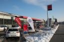 Petrol in Volkswagen - otvoritev nove hitre polnilnice na Celovški cesti v Ljubljani