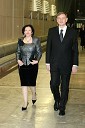 Dr. Danilo Türk, predsednik Republike Slovenije in Slovenec leta in soproga Barbara Miklič Türk