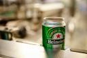 Pločevinka piva Heineken, napolnjena v Sloveniji