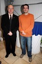 Bogdan Gabrovec, podpredsednik Olimpijskega komiteja Slovenije in Aleš Antolinc, direktor športnega parka Tabor