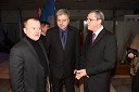 Franc Kangler, župan Maribora, Andrej Verlič, podžupan Maribora in Leo Kremžar, predsednik Športne zveze Maribor