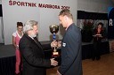 Vlado Krejač, odgovorni urednik Radia Maribor in Rok Kolander, veslač in Športnik Maribora 2007