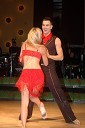 Matevž Česen in Nika Kljun, plesalca