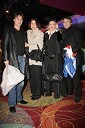 Hrvaški pevec Vlado Kalember, njegovo dekle Ana Rucner, pevka Helena Blagne Zaman in njen mož Mitja Zaman