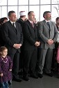 Zoran Jankovič, župan Ljubljane, mag. Nedžad Grabus, ljubljanski mufti in predsednik Mešihata ter Roman Jakič
