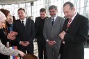 Zoran Jankovič, župan Ljubljane, ..., Roman Jakič in mag. Nedžad Grabus, ljubljanski mufti in predsednik Mešihata