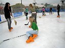 Finale turnirja trojk med misicami in hokejisti 1. moštva HDD ZM Olimpija