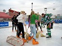 Finale turnirja trojk med misicami in hokejisti 1. moštva HDD ZM Olimpija