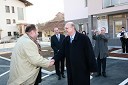 Aleš Hauc, generalni direktor Pošte Slovenije in Evgen Zadnik, direktor PE Ljubljana
