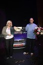 Boštjan Doberšek, dobitnik prve nagrade- Jaguarja X-Type s punco