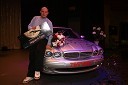 Boštjan Doberšek, dobitnik prve nagrade- Jaguarja X-Type