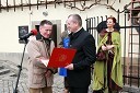 Jernej Lampret, župan Občine Ivančna Gorica in Franc Kangler, župan Maribora