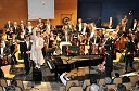 Jure Godler, povezovalec koncerta in Simfonični orkester RTV Slovenija