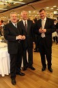 Daniele Verga, veleposlanik Italije, Piotr Kaszuba, veleposlanik Poljske in dr. Mario Nobilo, veleposlanik Hrvaške