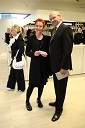 Mateja Rebolj, balerina in Janez Mejač, nekdanji umetniški vodja baleta SNG Opera in balet Ljubljana