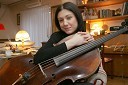 Ana Rucner, violončelistka in življenjska sopotnica Vlada Kalemberja
