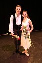Aleksej Afanasijev, baletnik in Suzanna Kaic, balerina