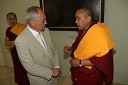 Rudi Moge, poslanec v DZ in tibetanski menih