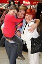 Petra Romih, vodja marketinga v Europarku s hčerko Zarjo in mamo Cvetko Romih