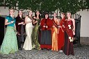 Majda Dreisiebner, mariborska vinska kraljica, Silvija Kostelec, kraljica metliške črnine, Janja Korošec, vinska kraljica Društva vinogradnikov Radgonsko – Kapelskih goric, Svetlana Širec, vinska kraljica Slovenije, Diana Valdhuber, svečinska vinska kraljica, Mojca Ferjančič, kraljica vina zelen, Vesna Komatar, deseta cvičkova princesa in Jasmina Macarol, kraljica terana 2007