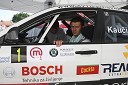 Tomaž Kaučič, zmagovalec rallyja v vozilu Mitsubishi Lancer EVO IX