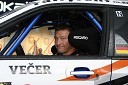 Wolfgang Günther (d), voznik rallyja v vozilu Subaru Impreza WRX STi