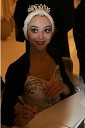 Viara Natcheva, primabalerina berlinskega državnega baleta med dajanjem avtogramov