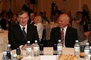 Dr. Danilo Türk, predsednik Republike Slovenije in Janez Kocijančič, predsednik Olimpijskega komiteja Slovenije