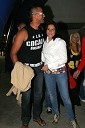 ElTyeb, tekmovalec v oddaji Big Brother 2008 in njegova punca Mateja, tekmovalka v oddaji Big Brother
