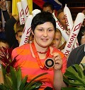 Lucija Polavder, slovenska judoistka, dobitnica bronaste olimpijske medalje