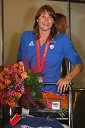 Sara Isakovič, dobitnica srebrne olimpijske medalje v plavanju