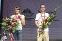 Sara Isakovič, slovenska plavalka in dobitnica srebrne olimpijske medalje in Rajmond Debevec, strelec z malokalibrsko puško, dobitnik bronaste olimpijske medalje