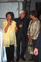 Nataša Dolenc, nekdanja radijska voditeljica, Nino Robič, pevec ter Ajda Kalan, nekdanja radijska in televizijska voditeljica