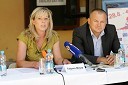 Tatjana Mileta, direktorica GIZ-a in mestna svetnica MOM-a in Franc Kangler, župan Maribora