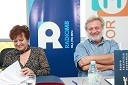 Mag. Polona Pivec, odgovorna urednica TV Maribor in Vlado Krejač, v.d. odgovornega urednika Radia Maribor