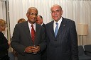 Villur Sundararajan Seshadri, indijski veleposlanik in Yousif B. Ghafari, ameriški veleposlanik v Sloveniji