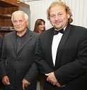 Vinko Globokar, slovenski skladatelj in Darko Brlek, direktor Festivala Ljubljana