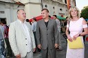 Franc Kangler, župan Maribora, Dragutin Mate, minister za notranje zadeve in Tatjana Mileta, direktorica GIZ-a in mestna svetnica MOM-a